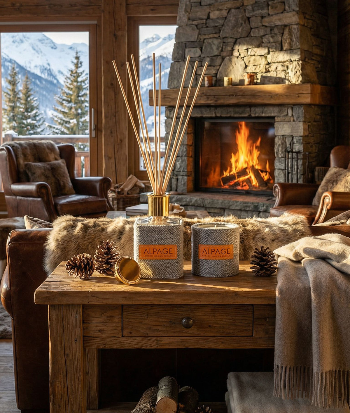 Diffuseur de parfum Courchevel – Laine