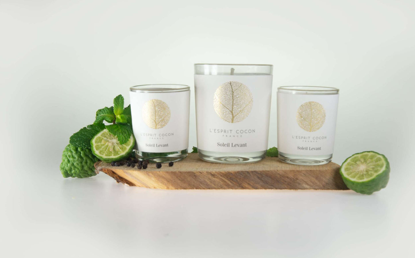 Coffret bougies parfumées
