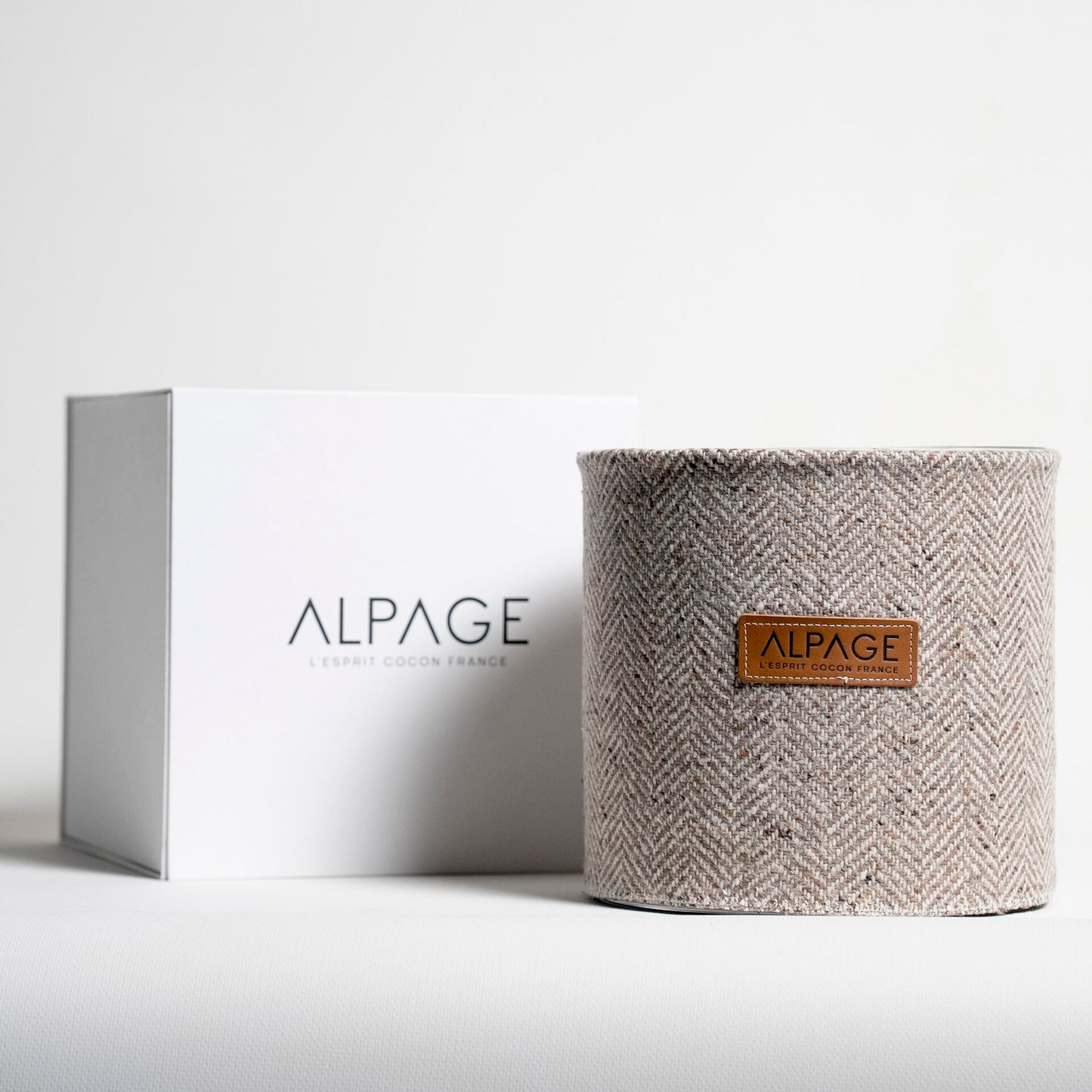 Bougie parfumée Alpes – Laine