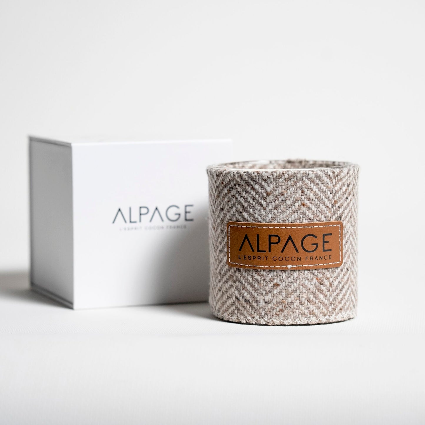 Bougie parfumée Alpes – Laine