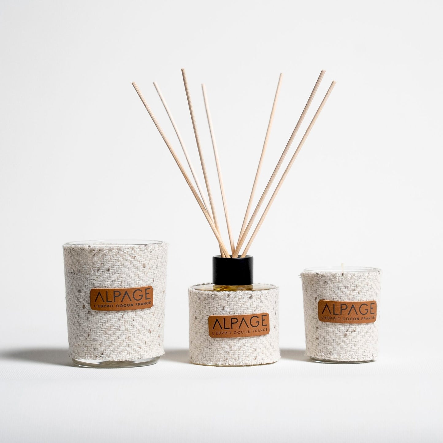 Bougie parfumée Piémont – Laine