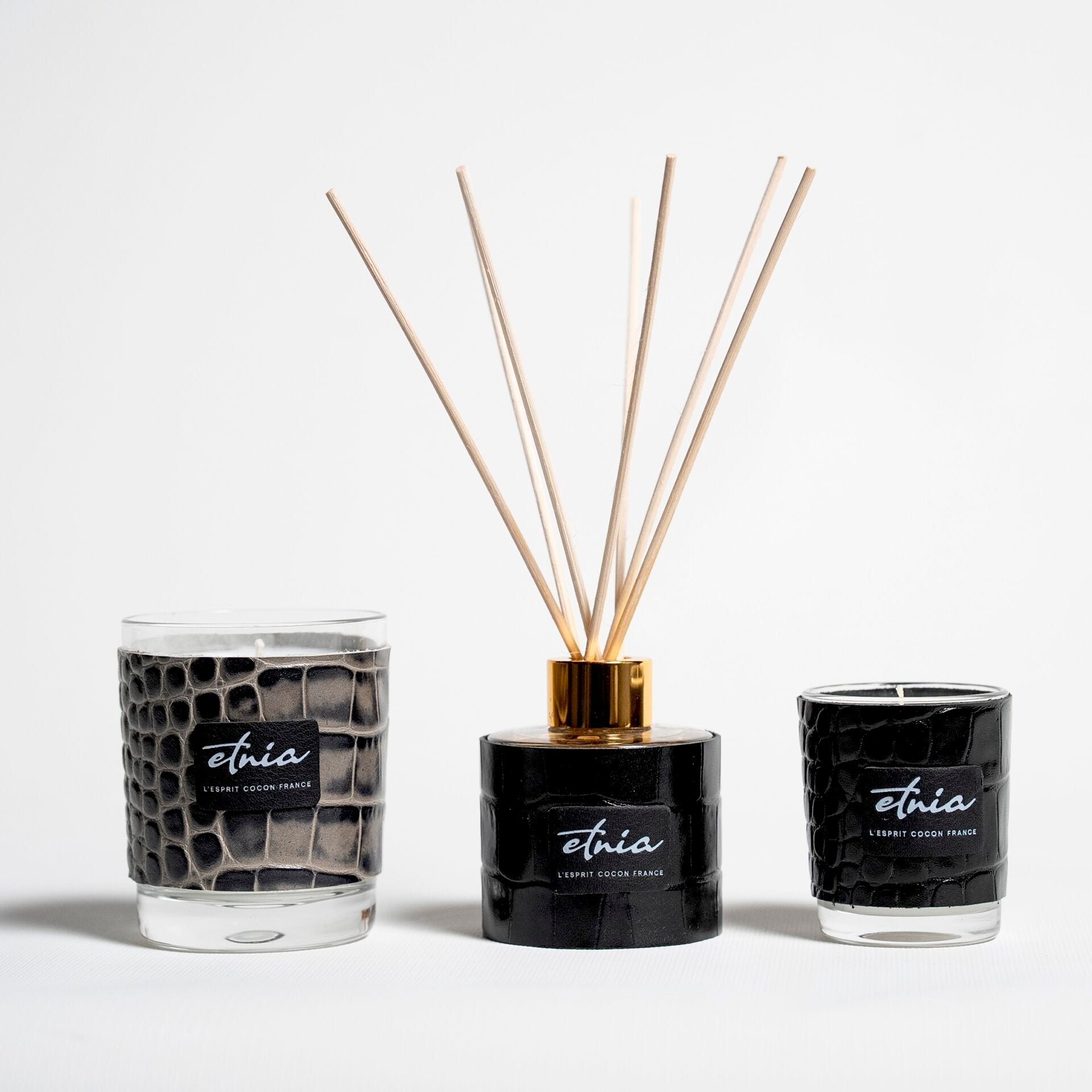 Etnia — Néro : Bougie parfumée