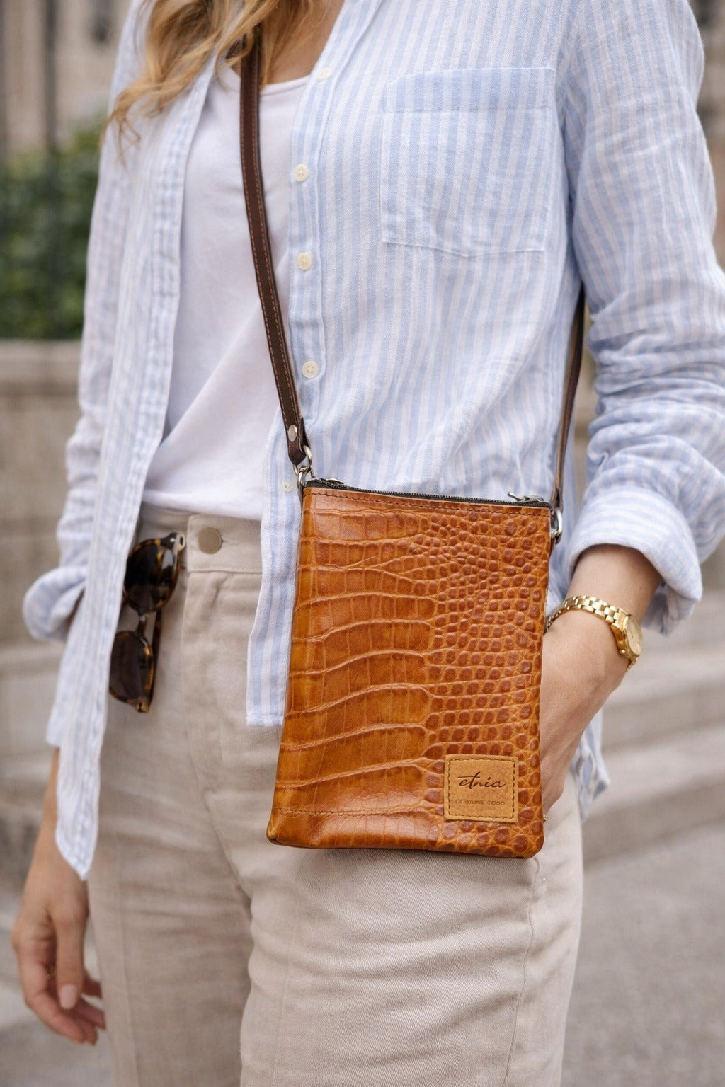 Pochette cuir – ETNIA Sahara