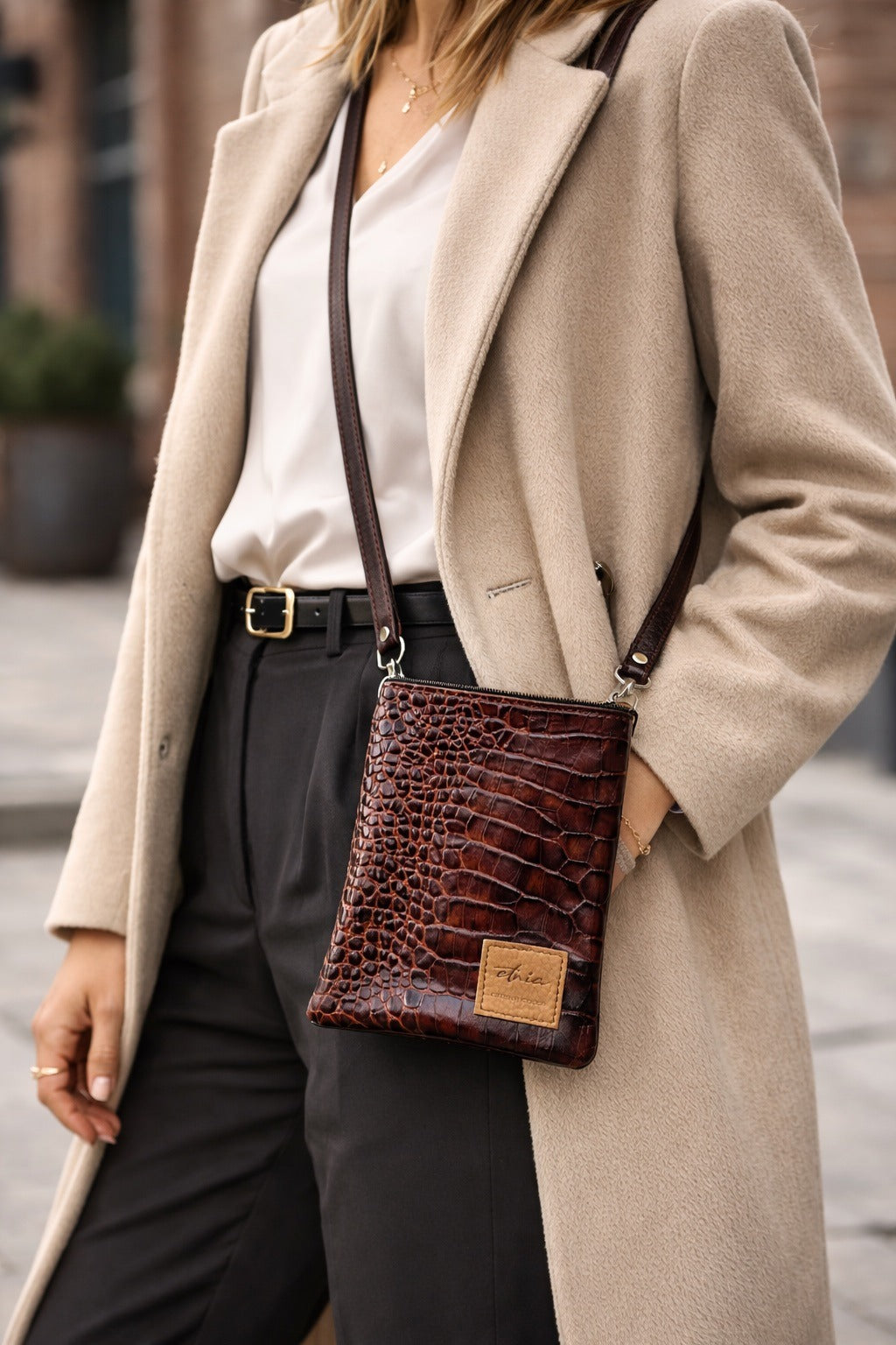 Pochette cuir – ETNIA Terra