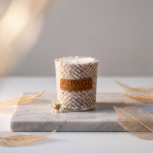 Bougie parfumée Alpes – Laine