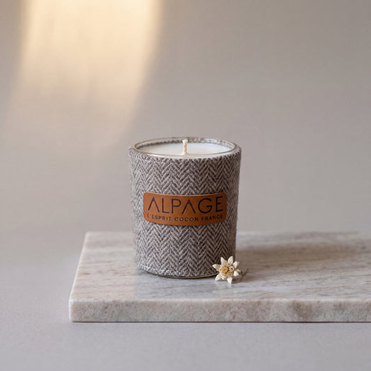 Bougie parfumée Piémont – Laine
