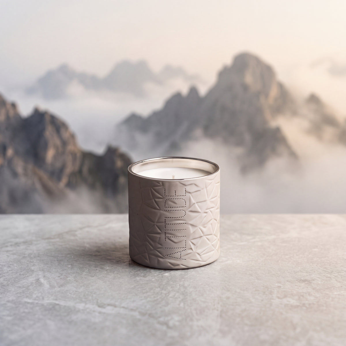 Bougie parfumée Chamonix - Collection Altitude