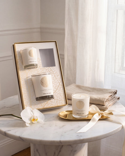 Coffret bougies parfumées Pure — L'Esprit Cocon