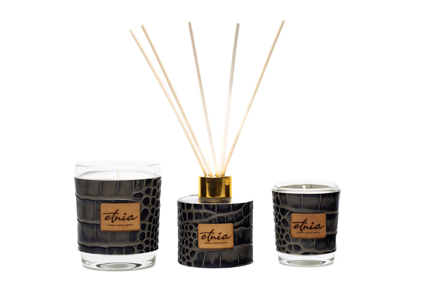 Etnia — Néro : Bougie parfumée