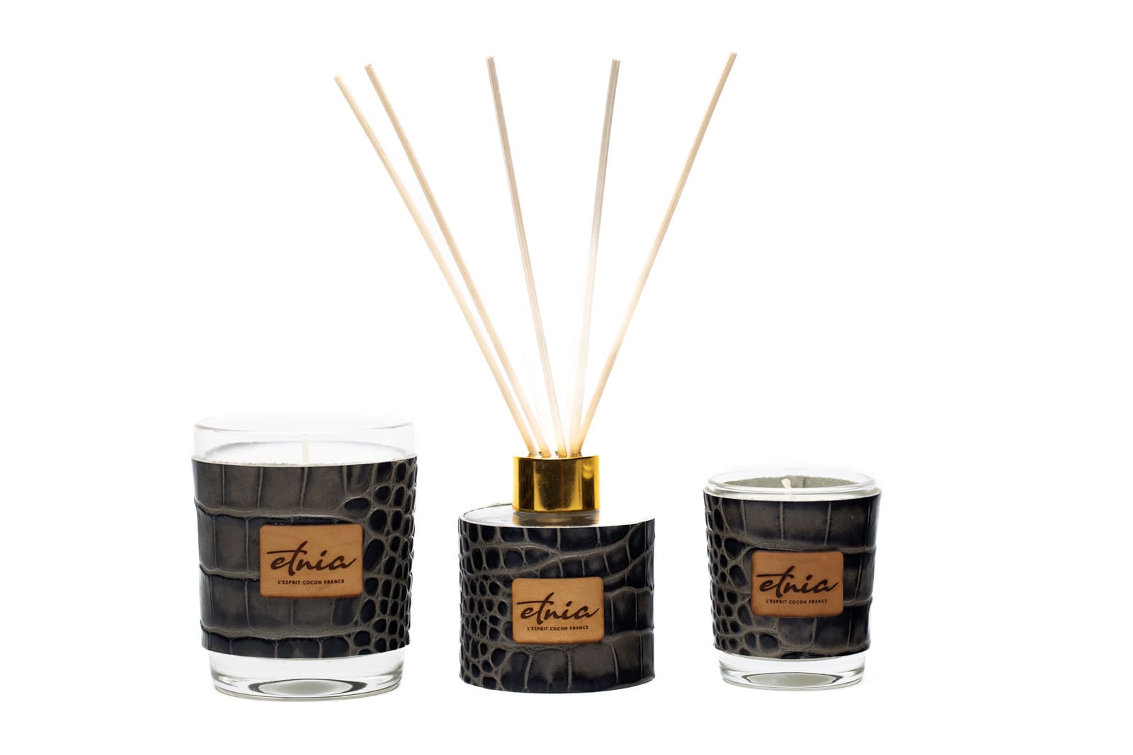 Etnia — Néro : Bougie parfumée