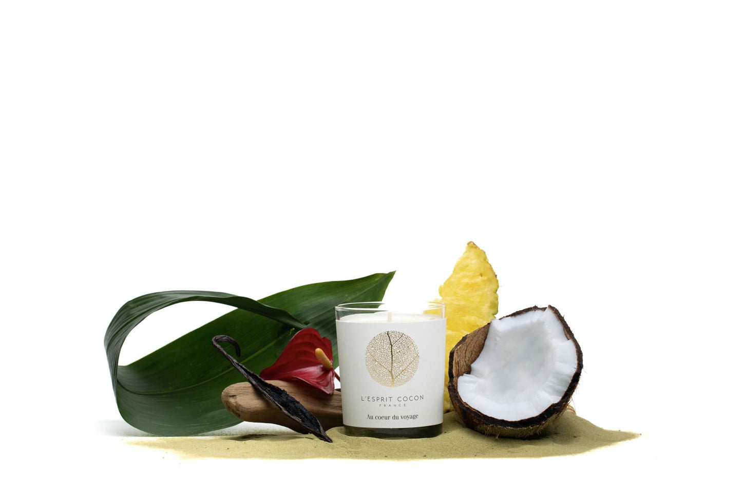 Bougie parfumée  Au cœur du voyage 175g