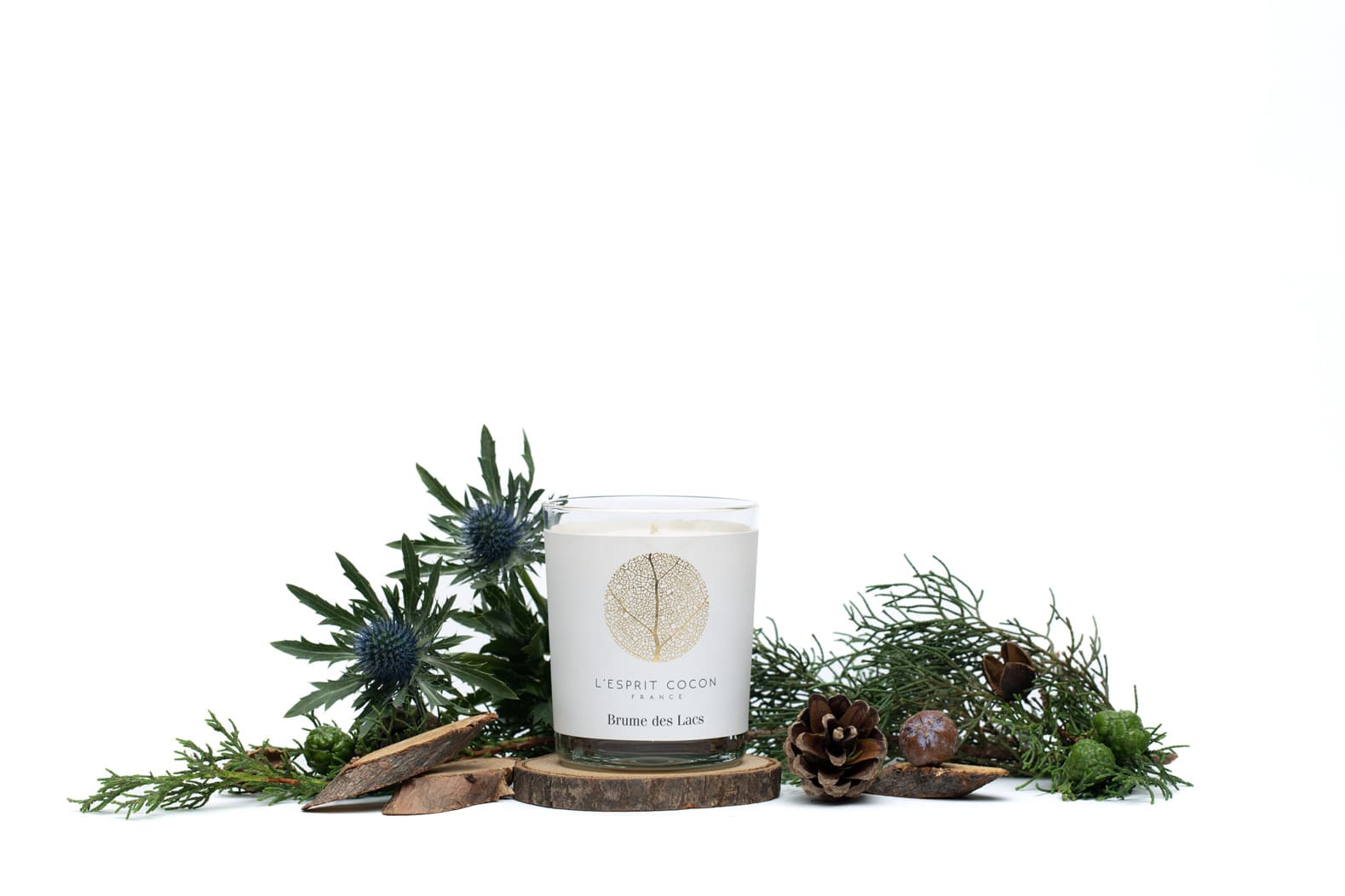 Bougie parfumée  Brume des lacs  175g